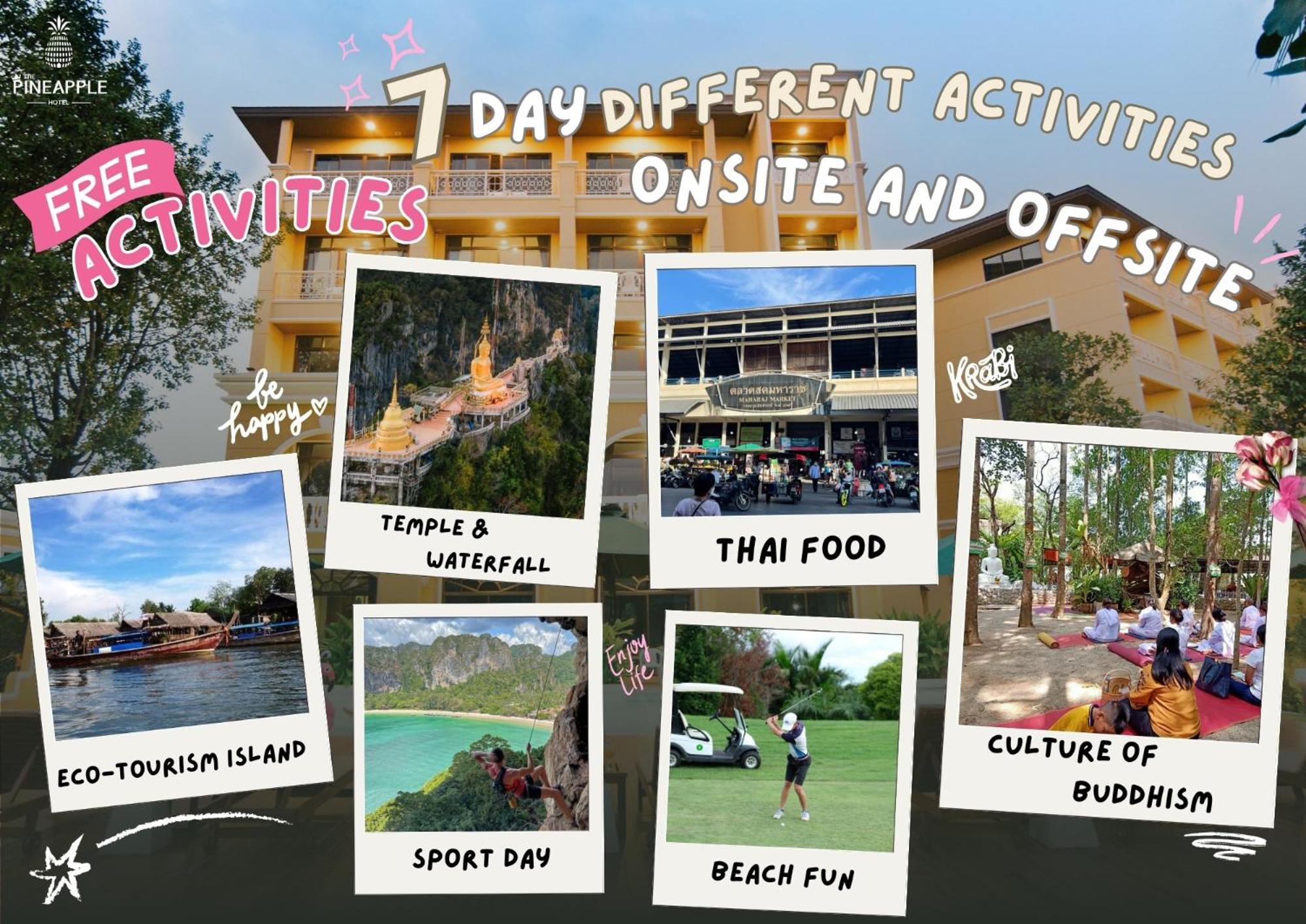 The Pineapple Hotel Krabi town Eksteriør bilde